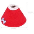 thumbnail image 2 of WEUVEB 2 Pcs Collier de Récupération en Polaire Doux pour Perroquets Anti-Rayures, 2 of 7