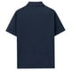 thumbnail image 4 of Blusa y camisa de manga corta con cuello vuelto Camisa de punto a rayas de verano para hombre con cuello en contraste y camisa hueca de manga corta Camiseta/camisa de manga corta con cuello vuelto Top, 4 of 5