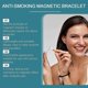thumbnail image 2 of Smoking Cessation Bracelet, Anti Anxiety Smoking Cessation Bracelet For Women Men, Suitable For Fatigued Muscles And Joint, 2 of 5