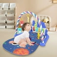 thumbnail image 5 of Baby Gym Play Mats Baby Toys Tummy Time Mat Musical Activity Center for Newborn Infant Piano Babies Play Mat Music & Light Newborn Infant Gifts for Babies 0-3 6 9 12 Months, 5 of 6