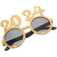 thumbnail image 1 of OULII 1Pack Golden 2024 Number Shape Ac Pc Eyeglass For New Year Party Decorations, 1 of 8