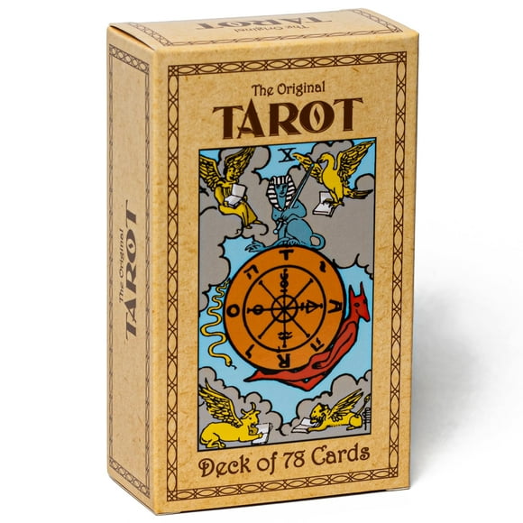 Baraja de cartas de tarot Da Bright The Original con guía para principiantes