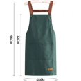 thumbnail image 2 of Delantales de cocina, correa ajustable para el cuello, delantal ajustable impermeable para hombres y mujeres, delantal de cocina, 2 of 5