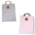 thumbnail image 1 of TEHAUX 2Pcs Lightweight Portable Briefcase Canvas Laptop Container for Document and Tablet Storage, 1 of 8