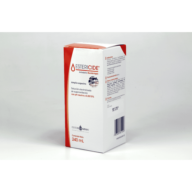 ESTERICIDE BUCOFARINGEO 240 ML 1 FRASCO SOLUCION Estericide Esteripharma SOLUCION