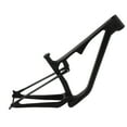 thumbnail image 4 of Carbon Fiber Mountain Bike Frame 17in 29ER Full Suspension Shock Absorption Bike Frame for Riding, 4 of 14