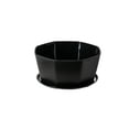 thumbnail image 1 of Simple Flower Pot Set Planter Succulent Plants Large Opening Bottom Tray Indoor Flowerpot Household Durable Holder Black, 1 of 9