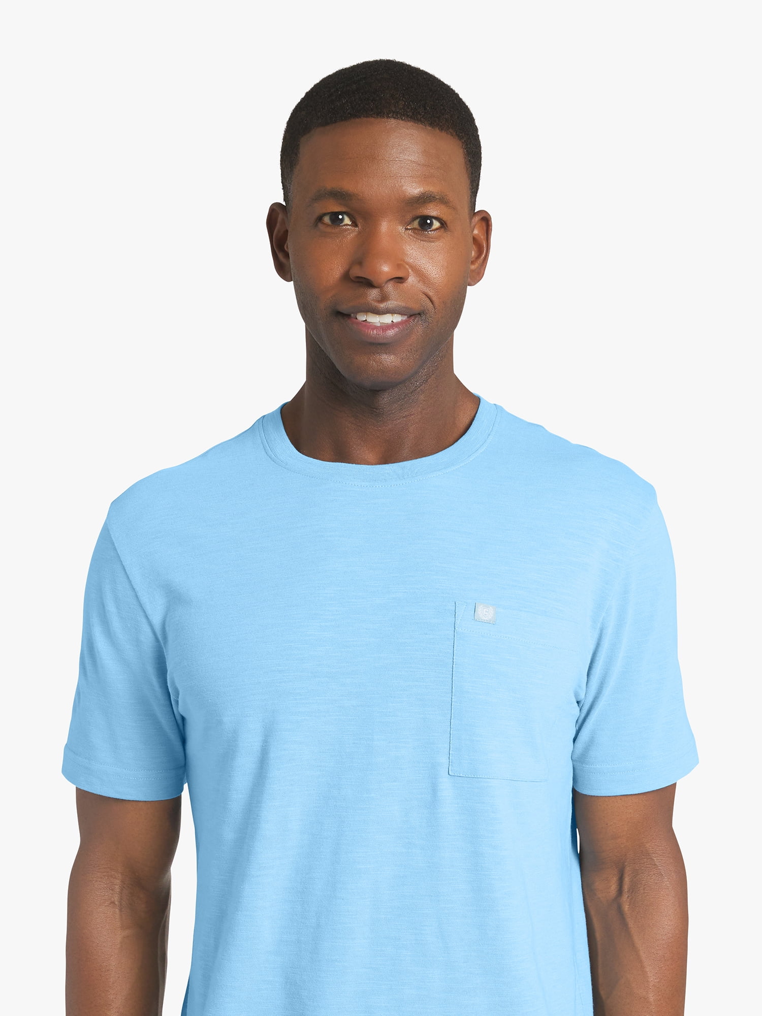 Chaps Men's & Big Men's Short Sleeve Slub Pocket T-Shirt, Sizes S-3XL