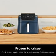 Ninja Air Fryer Pro XL 5-Qt, 3-in-1, 400°F Air Crisp Technology, Nonstick Crisper Plate, AF140WMNV Navy