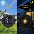 thumbnail image 5 of Replacement Solar Light Top, Outdoor Hanging Lantern Light Solar Light Parts, High-Efficiency Solar Powered, Automatic Switch, Easy Operation, Waterproof IP44, Long Working Hours,, 5 of 6