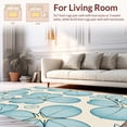 thumbnail image 2 of ODIKA 5' x 7' Machine Washable Non-Slip Area Rug, Floral Flower High Traffic Rug, Beige, 340914, 2 of 7