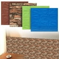 thumbnail image 5 of 10Pcs 3D Self-Adhesive Tile Stone Brick Wall Sticker Soft Foam Panels, 5 of 5