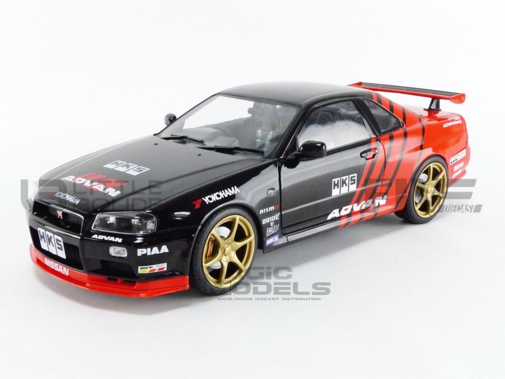 Solido Nissan Skyline Gt R R34 1999 1 18 Walmart Com Solido Nissan Skyline Gt R R34 1999 1 18 Walmart Com