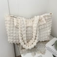 thumbnail image 4 of Bolso cruzado acolchado para mujer, Bolso informal de gran capacidad para axila, Bolso suaves para mujer, 4 of 8
