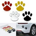 thumbnail image 3 of Car Dog Paw Sticker, 2 Pcs Car Sticker Cool Design Paw 3D Animal Dog Foot Prints Footprint Decal Car Stickers, 3 of 7