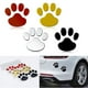 thumbnail image 3 of 2 unids/set pegatina de coche diseño fresco pata 3D Animal perro huellas de pies calcomanía de huella pegatinas de coche, 3 of 5