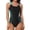 C, variant on Women's Racing One-Piece Swimsuit, Tight-Fitting Seamless Backless Design with Cutout, Sporty Beachwear for Summer,A,M
