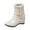 Beige, variant on Bmisegm Ladies Fashion Solid Color Knit Mouth Adjustable Buckle Inner Wedge Boots Shoes Boots for Women White 9