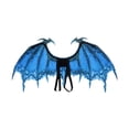 thumbnail image 1 of yingyy Party Dragon Wing Accessory Eye-Catching Halloween Decoration For Carnival Animal Costume Blue, 1 of 6