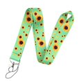 thumbnail image 4 of 2Pcs Sunflower Print Card Tag Lanyard Hanging Neck Strap for Mobile Phone Key Chain, 4 of 10