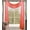 Red, variant on Lisa Sheer Window Scarf, Sheer Voile Swags Drapes Elegant, Light Filtering, Solid Color, Single Window Teatment for Living Room & Events 54 in x 216 in - Red
