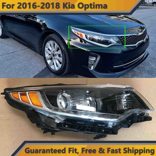 LED Headlight Assembly for 2016 2017 2018 Kia Optima Right Passenger Side w/ DRL