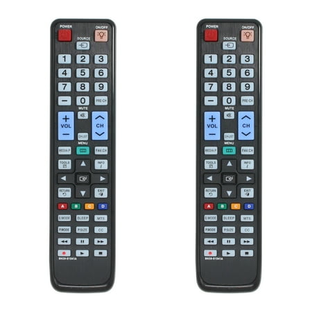 2-Pack BN59-01041A Remote Control Replacement - Compatible with Samsung LN46D630M3 TV