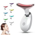 thumbnail image 1 of Yolopim Masajeador Facial y Cuello Masajeador Facial y Cuello de 7 Colores para Rutina de Cuidado de la Piel en Casa Masajeador Facial con Diseño Antideslizante Blanco, 1 of 5