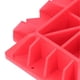 thumbnail image 3 of Jack Alleviate Base Pad Hard Nylon Red Serrated Replacement for XTREME OffRoad Rescue, 3 of 5