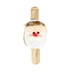 thumbnail image 5 of Pulsera navideña de dibujos animados, adorable recuerdo de fiesta para la hora de dormir de Año Nuevo. oro y santa, 5 of 9