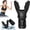 black, variant on DDi 1PCS Adjustable Lung Breathing Trainer, Portable ABS Silicone Respiratory Exercise Device, Safe Mini Fitness Equipment for Running, Sports Fitness, Lung Capacity Improvement for Adults (Black)