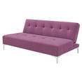thumbnail image 2 of Sofá Cama EL BAZAR STORE Reclinable Vegas Terciopelo Rosa 3 posiciones 75 cm Altura 170 cm largo 80 cm Profundidad, 2 of 6