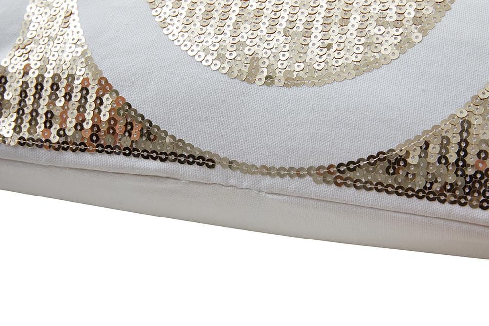 Holiday Time Joy Decorative Cushion in Gold