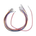 thumbnail image 1 of Imitation Leather Necklace Cords with Platinum Color Zinc Alloy Lobster Clasps and Iron Chains Mixed Color 18 inch, 1 of 4