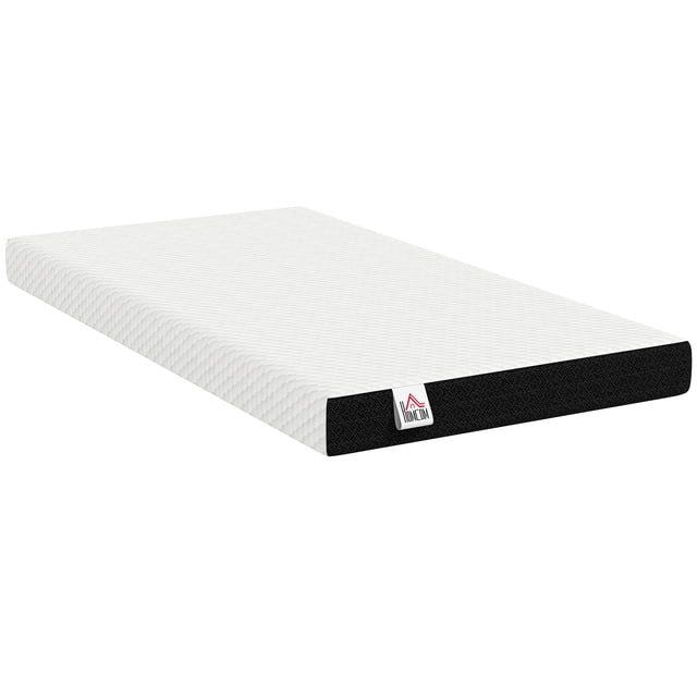 HOMCOM Twin Mattress, 6 Inch Memory Foam Mattress in a Box, Medium Firm
