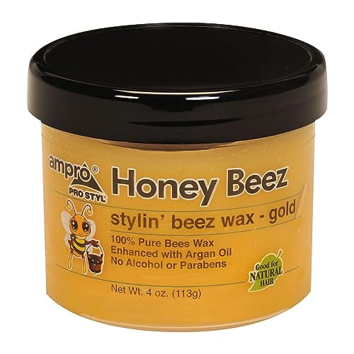 Ampro Pro Styl Beez Wax, Hair Wax, 4 oz