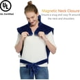 thumbnail image 3 of Yesfashion Heating Pad for Neck and Shoulders Back Pain Relief, Electric Weighted Heating Pads with Auto Shut Off Large, 4 Temperature Settings, 3 of 9