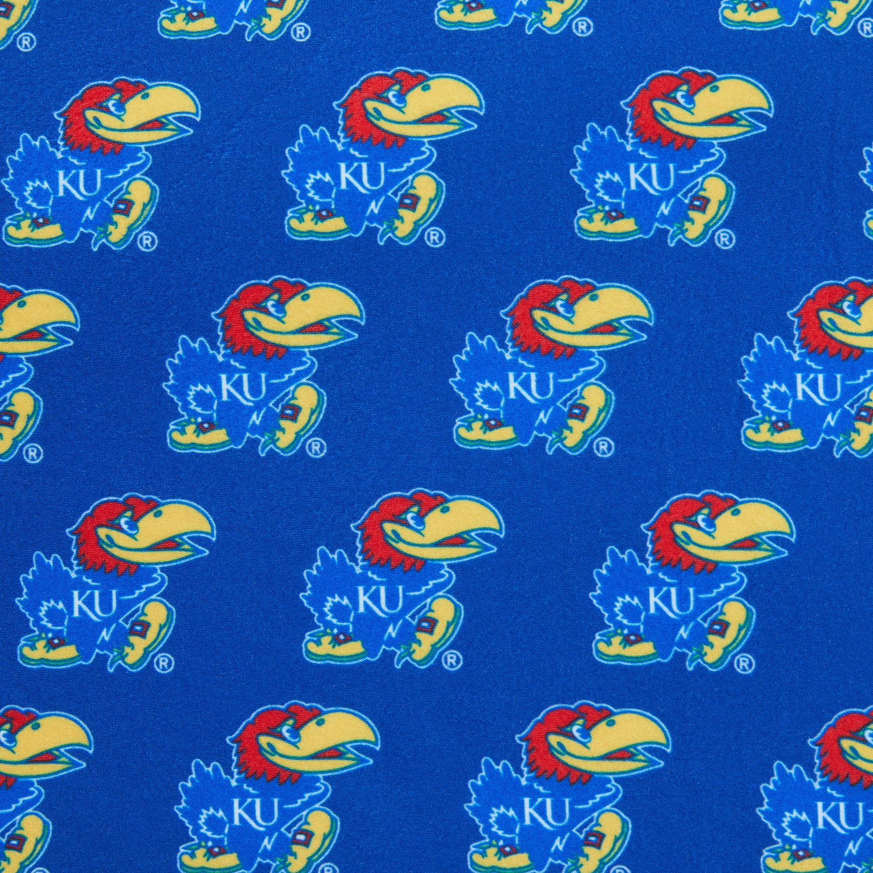 NCAA Mens Kansas Jayhawks All Over Print Pajama Pants