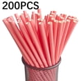 thumbnail image 3 of Disposable Paper Straw Beverage Party Dessert Cake Decoration(200Pc), 3 of 9