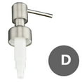 thumbnail image 1 of MYG Tête de Presse Distributeur de Savon Distributeur de Bouteille de Lotion en Acier Inoxydable 304, 1 of 6