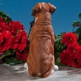 thumbnail image 6 of Boxer Solar Lantern Statue – Resin Dog Sculpture with LED Light for Garden, 6 of 6