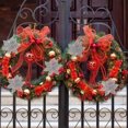 thumbnail image 3 of Laklulu Adornos de decoración de Flores Artificiales, árbol de Navidad, decoración al Aire Libre para el hogar de Año Nuevo, 3 of 5