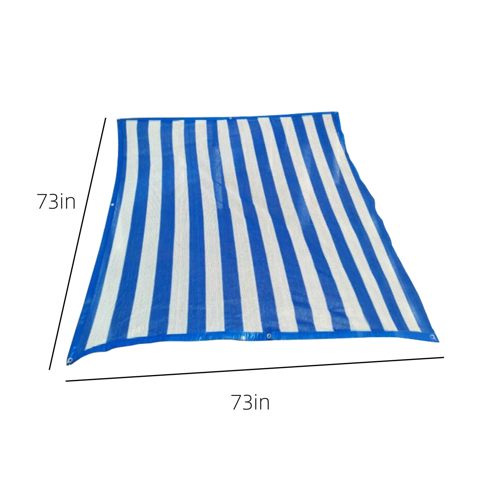 Hvmvliv Rectangle Sun Shade Outdoor Sunny Shade Cloth, Pergola, And Backyard Patio Sunshade With Protection, Reinforced Grommets Sunshade for Patio Backyard Garden Blue