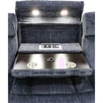 thumbnail image 3 of Pemberley Row Fabric Charcoal Sofa Rectangular Power Reclining 89", 3 of 5