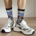 thumbnail image 6 of KLL Video Game Print Cool Socks Men's Women's Crew Socks Funny Crazy Novelty Stockings, 6 of 6