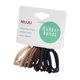 thumbnail image 4 of Gomas para el pelo para niños a la moda, juego de 20 piezas, funda de cuero, asequible Café negro, 4 of 8
