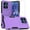 Purple, variant on TJS for Motorola Moto G Stylus 5G 2025 Phone Case, with Tempered Glass Screen Protector, Heavy Duty Rugged Shockproof Full Body Protection Cover for Moto G Stylus 5G 2025 (Red)