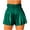 Green, variant on Womens Sequin Shorts Elastic High Waisted Pleated Ruffle Cute Shorts Beach Flowy Casual Glitter Sparkly Shorts Purple 3XL