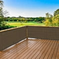 thumbnail image 3 of LNGOOR home decor Balcony Screen Fence X16 4ft Cover Screen 3ft Privacy Patio Garden farmhouse decor tools, 3 of 9
