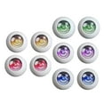 thumbnail image 5 of 10x Round Doll Eyes Arts Reusable Googly Crochet Toy for DIY Craft Toy Decorations Teddy Bear Supplies 14mm, 5 of 7